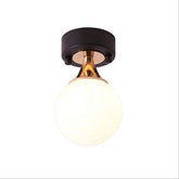 Lámpara de techo LED, lámpara de bola de cristal, lámpara de techo para dormitorio, pasillo, sala de estar, etc.